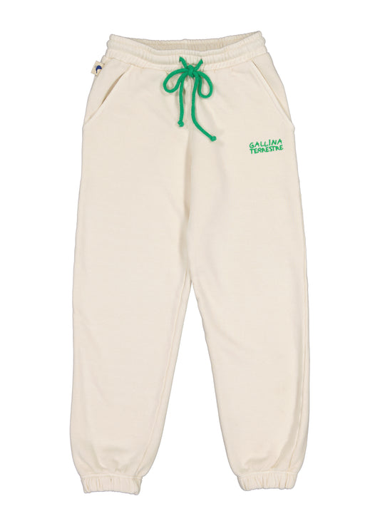 JOGGER CON LOGO BORDADO VERDE